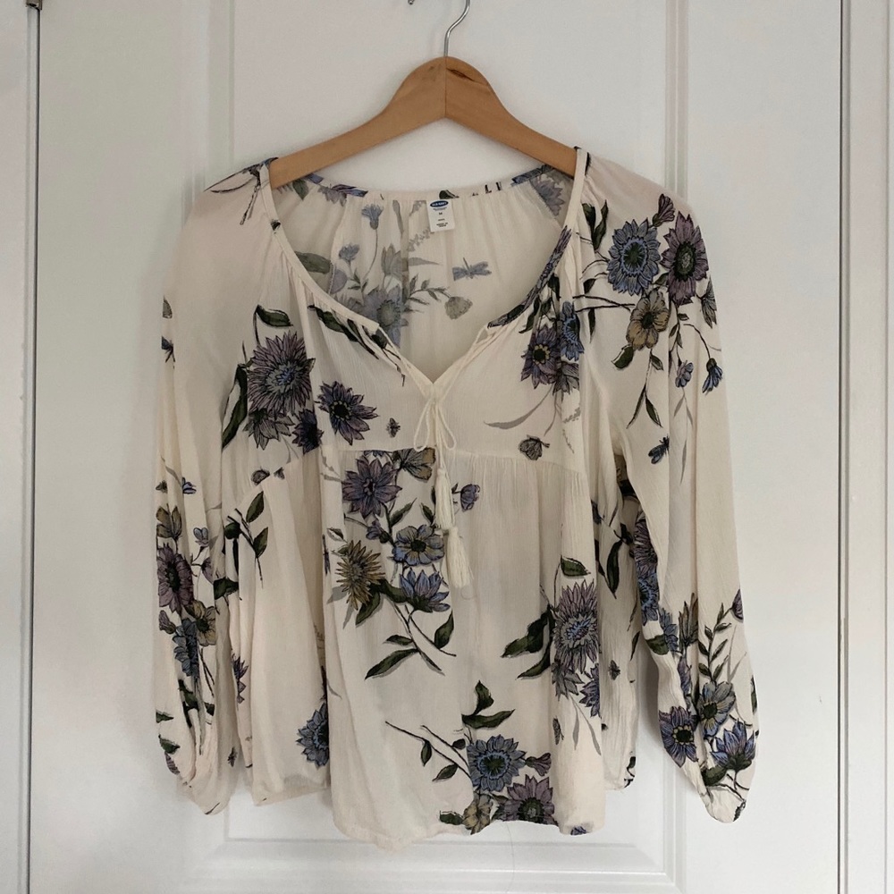 Light and airy floral top